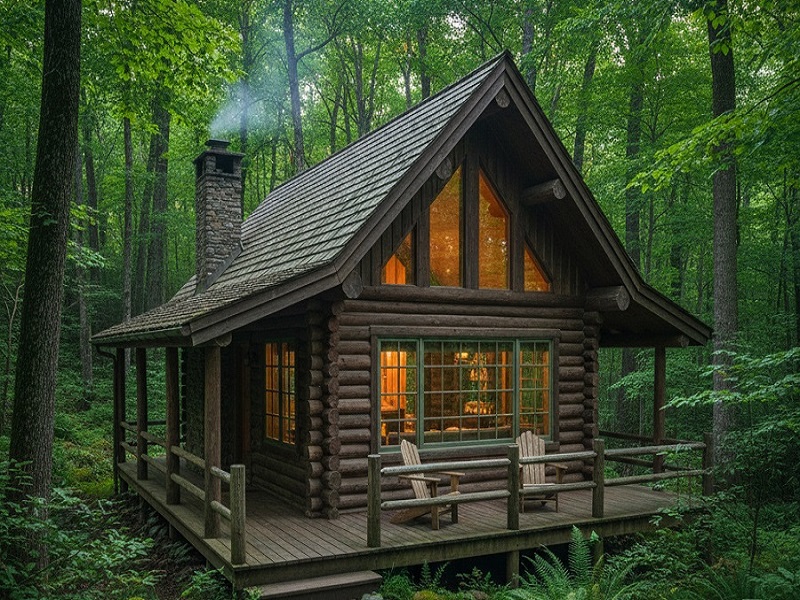 بوم گردی و کلبه چوبی کرج